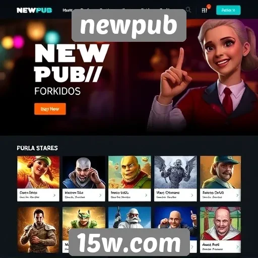 Novo site de jogos newpub ganha destaque entre jogadores